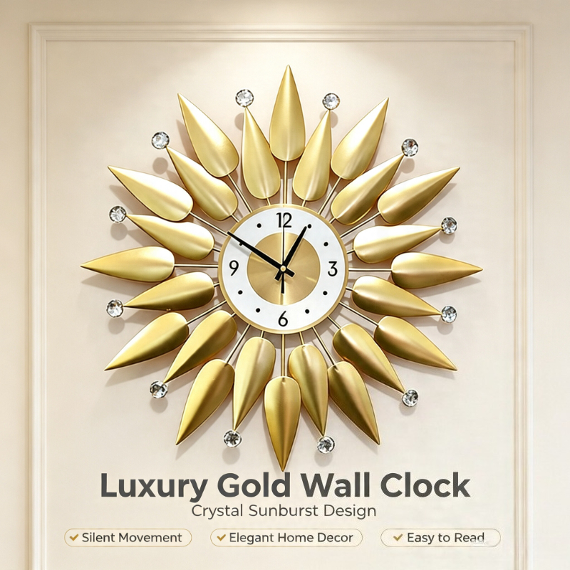 Luxury Watch Europe - Jam Dinding Mewah Jam Dinding Logam