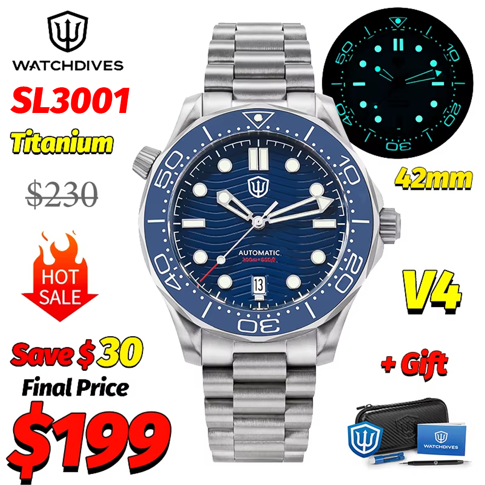 Luxury Watch Life - Watchdives WD007 V4 NTTD Jam Tangan