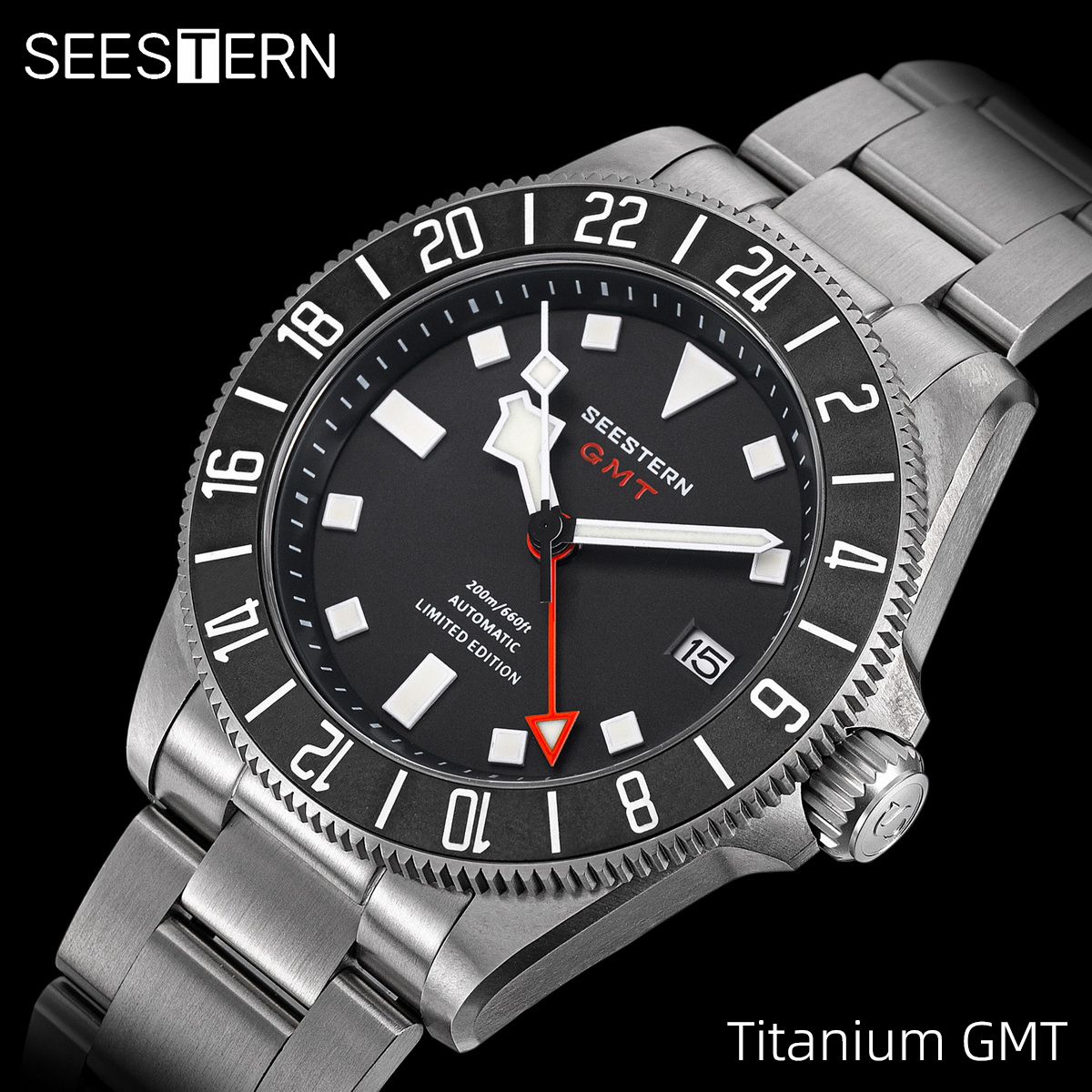 Automatic Pilot Watch - SEESTERN Jam Tangan Pria Penyelam Jam