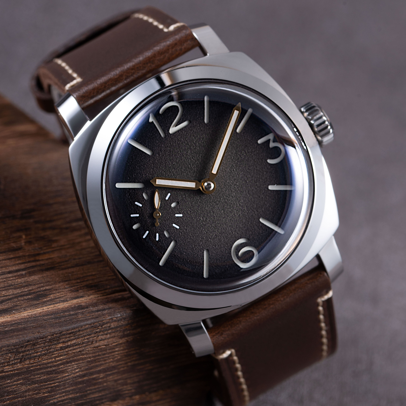 Automatic Pilot Watch - Jam Tangan Mekanis Retro Militer Pria