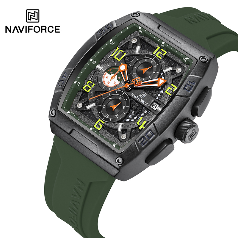 Field Watch Military - NAVIFORCE Jam Tangan Kalender Multifungsi Kuarsa