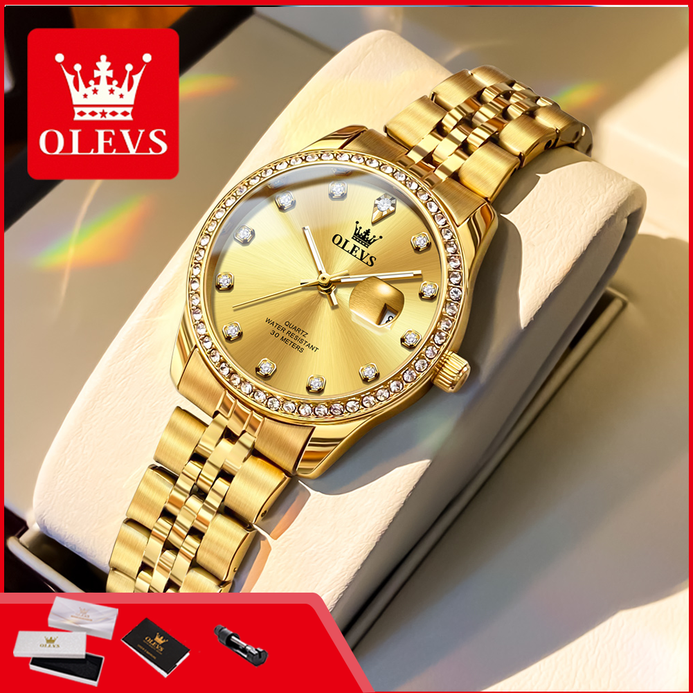 Luxury Watch Top 10 - OLEVS 3629 Jam Tangan Kuarsa Bermerek