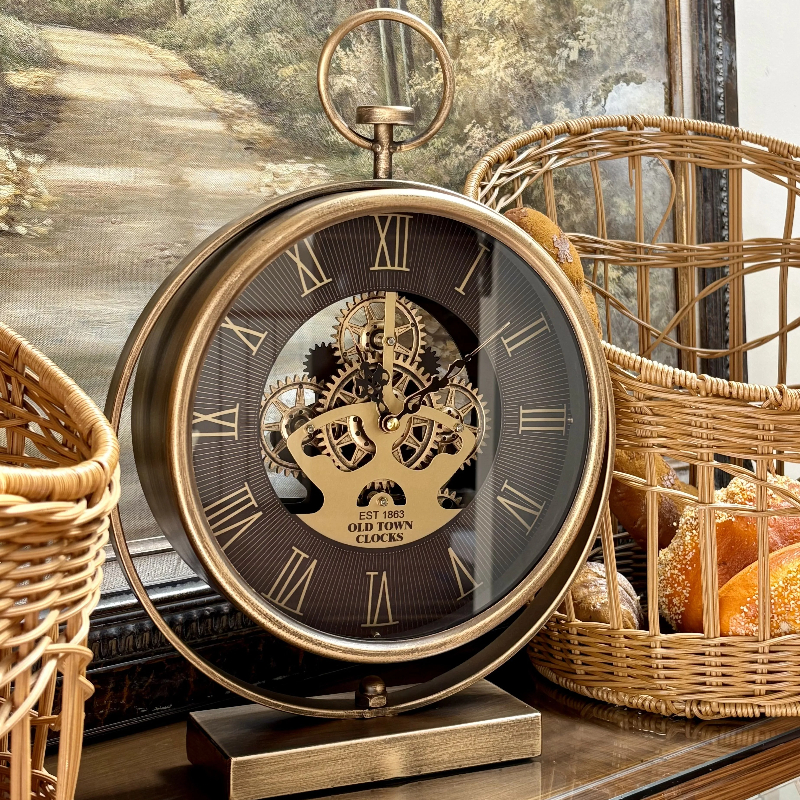 Table Watch Luxury - Jam Meja Retro Lampu Mewah Ruang