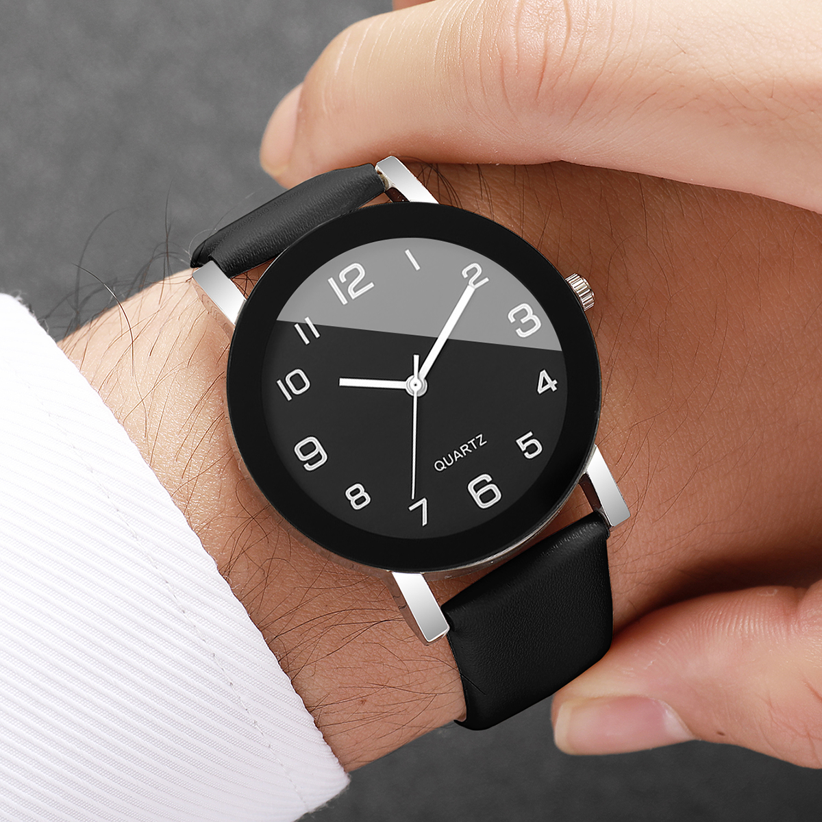 Field Watch Military - Jam Tangan Kuarsa Pria Dial Arab