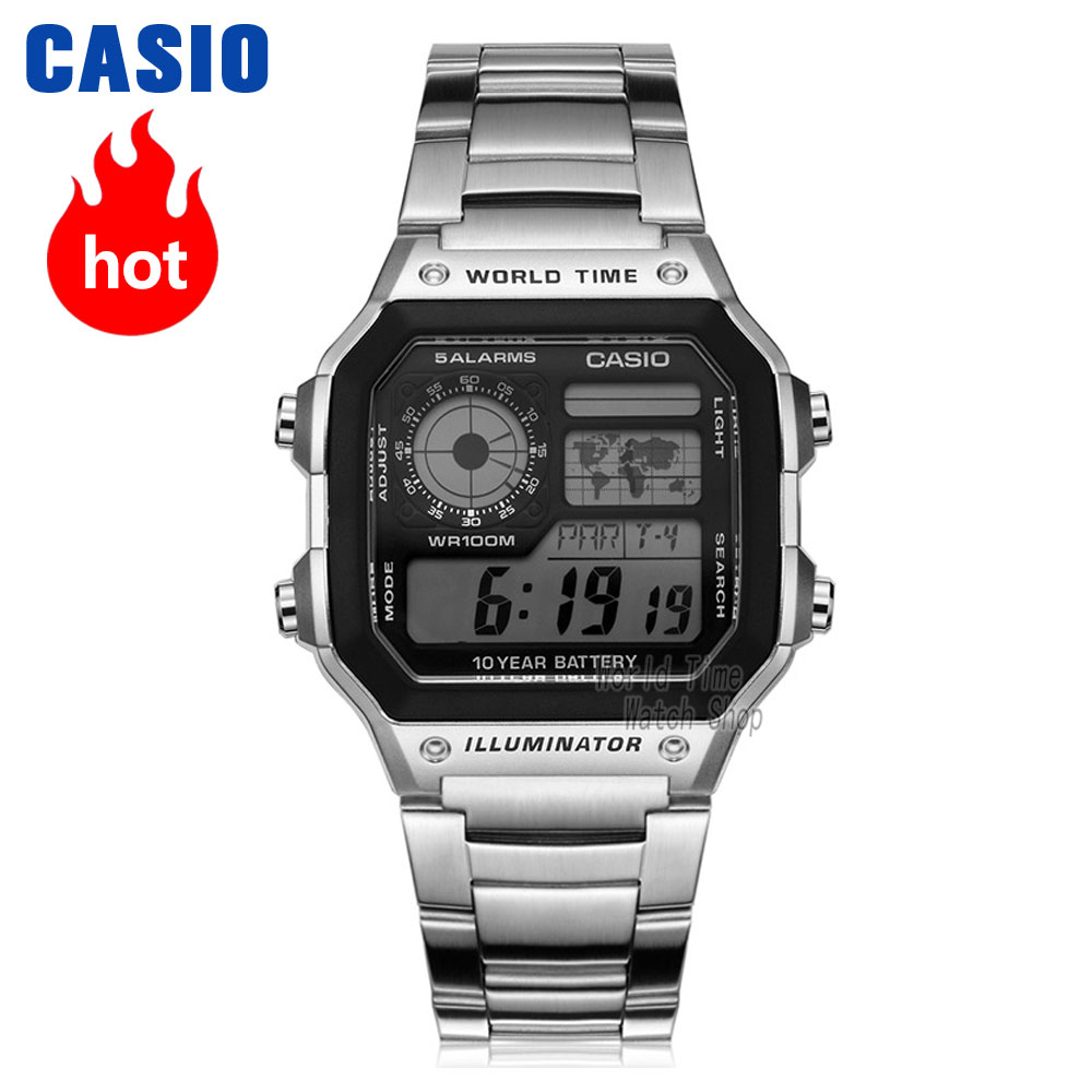 Luxury Watch Casio - Casio jam tangan pria, arloji merek