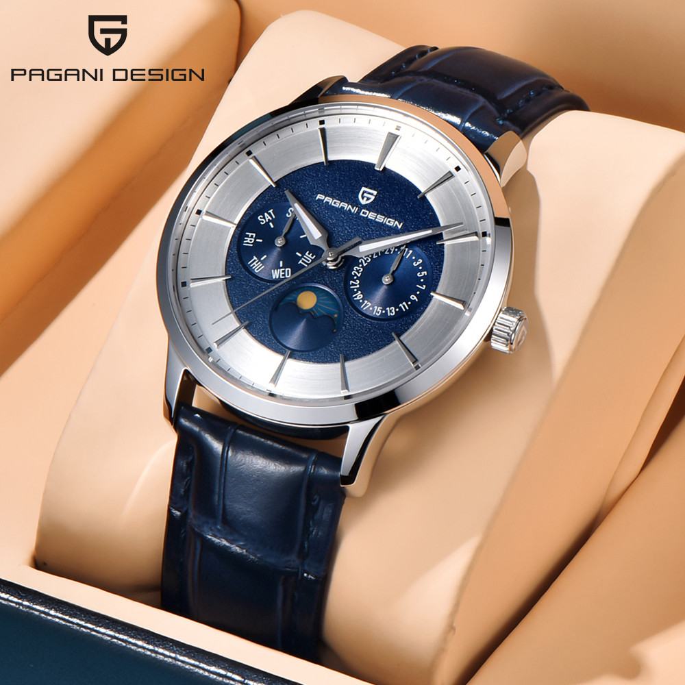 Luxury Watch Brand Tier - Jam Tangan Paganidesign Mewah Quartz Stainless