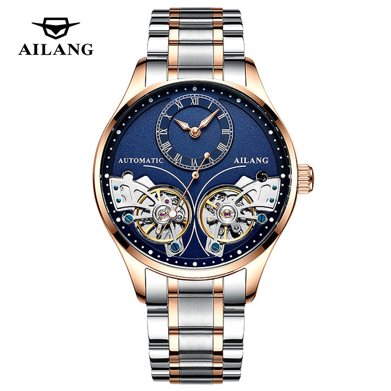 Automatic Pilot Watch - AILANG jam tangan mekanis otomatis pria,