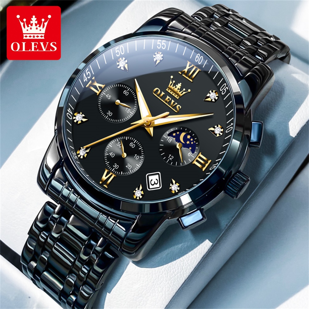 Quiet Luxury Watch - OLEVS Jam Tangan Pria Populer Jam