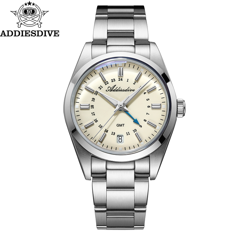Luxury Watch Life - ADDIESDIVE Jam Tangan GMT Mewah 36Mm