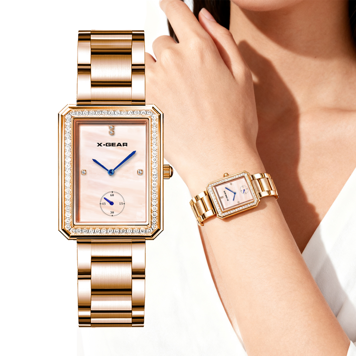 Luxury X I Watch - X-GEAR Jam Tangan Sederhana Wanita Jam
