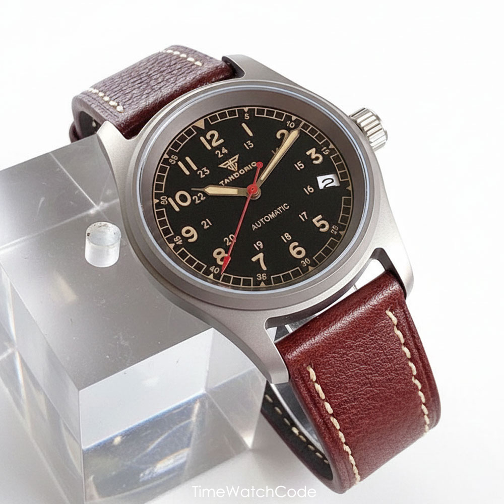 Automatic Pilot Watch - Jam Tangan Titanium NH35A Otomatis untuk