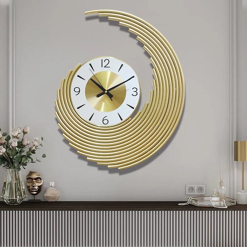 Jam Dinding Logam Mewah Ringan - Luxury Watch Europe ulasan dan harga