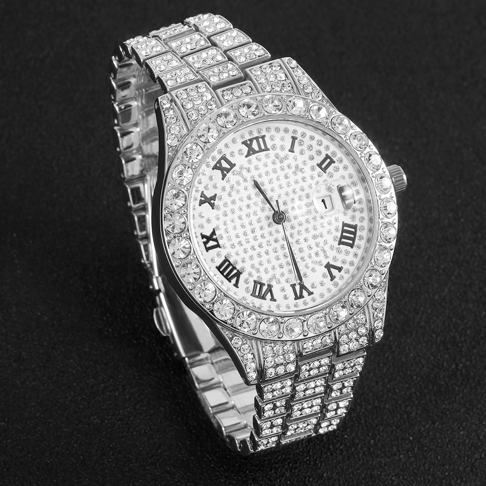 1 Jam Tangan Kuarsa Perak Berl - Luxury Watch Life ulasan dan harga
