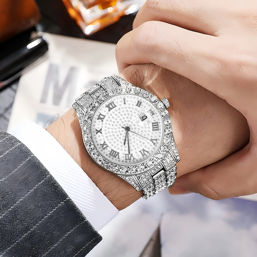 1 Jam Tangan Kuarsa Perak Berl - Luxury Watch Life ulasan dan harga