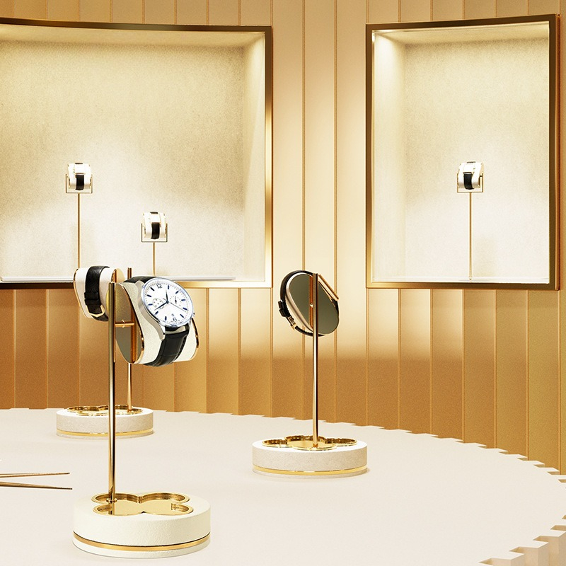 Stand Display Jam Tangan Logam - Table Watch Luxury ulasan dan harga