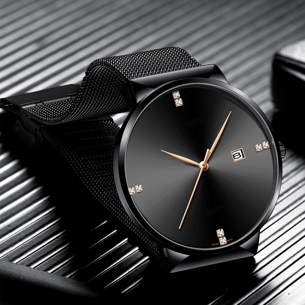 Jam tangan pria Stainless Stee - Luxury Watch Top 10 ulasan dan harga