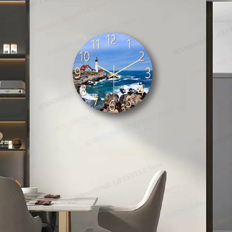 Jam Dinding Pantai Jam Seni Di - Luxury Watch Europe ulasan dan harga