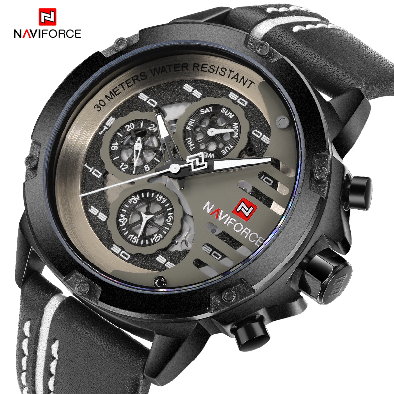 Baru Naviforce Pria Kreatif Ol - Field Watch Military ulasan dan harga