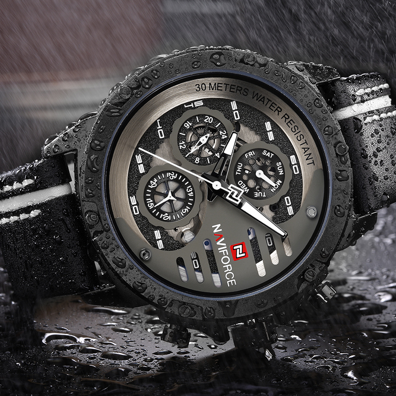 Baru Naviforce Pria Kreatif Ol - Field Watch Military ulasan dan harga