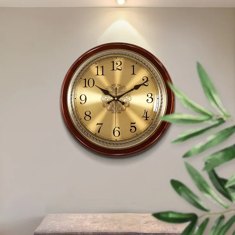 Jam Dinding Kayu Mewah Logam R - Luxury Watch Europe ulasan dan harga