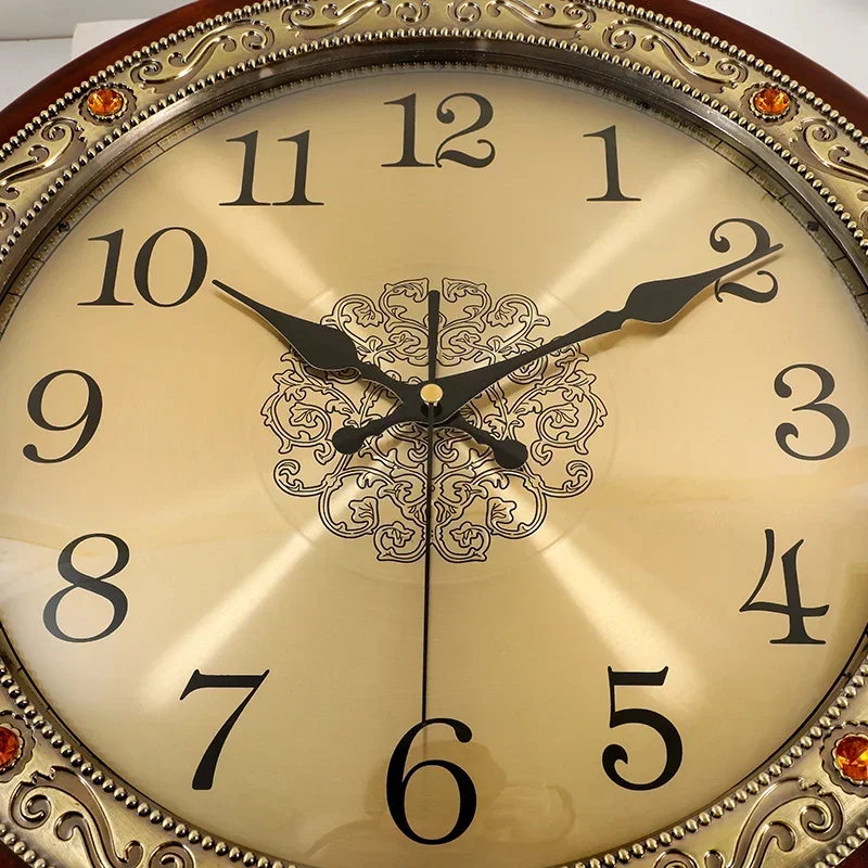 Jam Dinding Kayu Mewah Logam R - Luxury Watch Europe ulasan dan harga