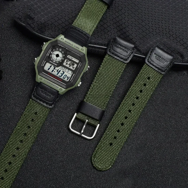 Tali Jam Tangan Nilon 18Mm unt - Luxury Watch Casio ulasan dan harga