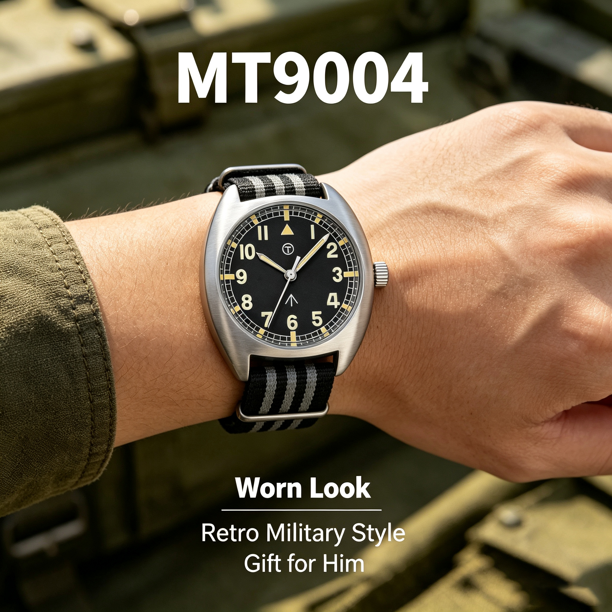MILITREK MT9004 Jam Tangan Qua - Field Watch Military ulasan dan harga
