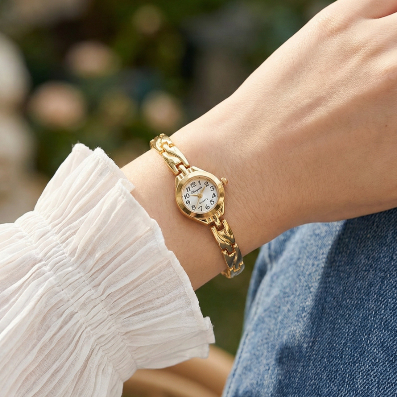 Jam Tangan Gelang Kuarsa Wanit - Quiet Luxury Watch ulasan dan harga