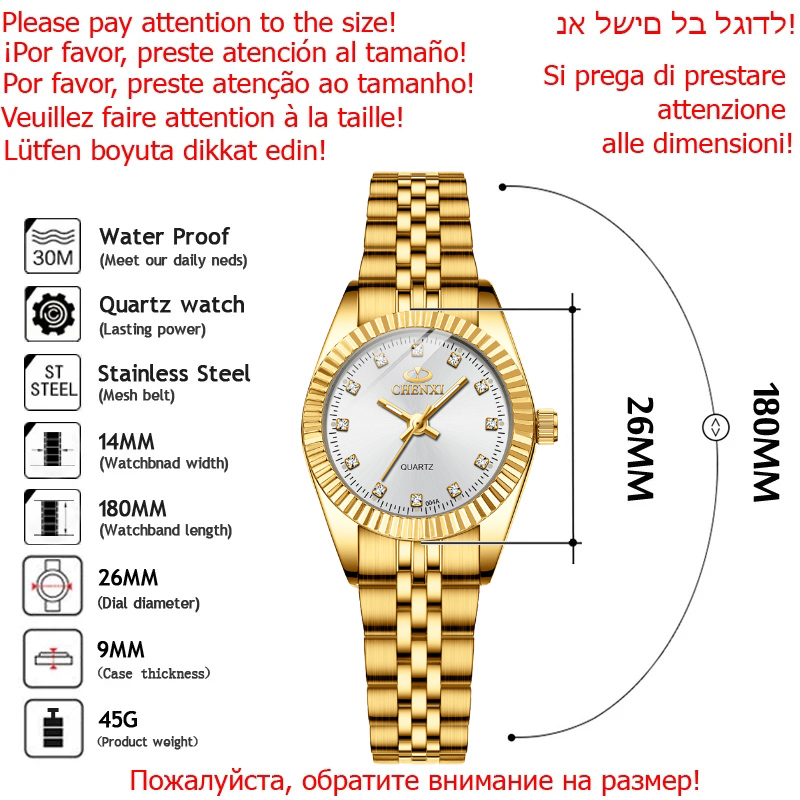Jam Tangan Wanita Mewah CHENXI - Quiet Luxury Watch ulasan dan harga