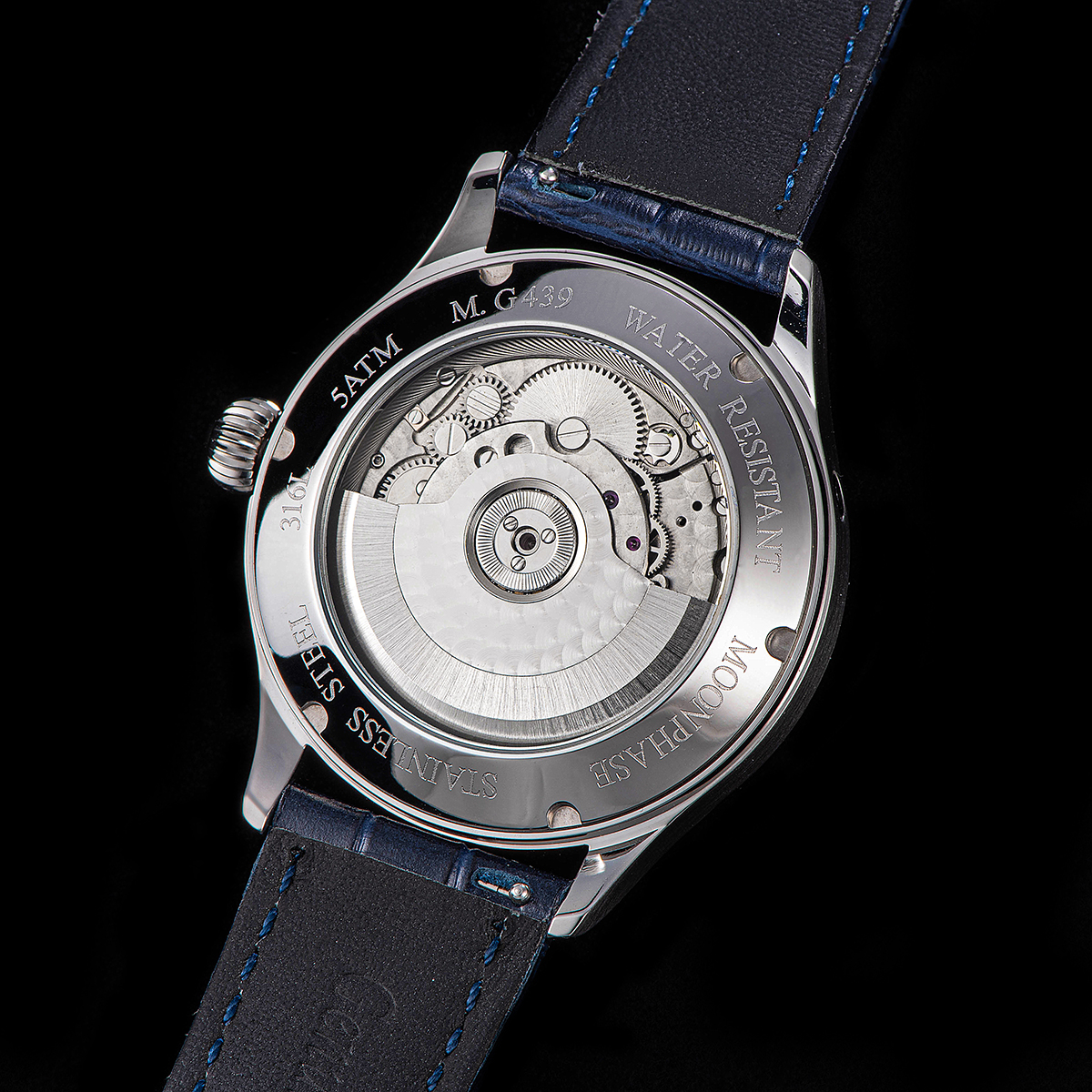 Supeso jam tangan fase bulan 4 - Automatic Pilot Watch ulasan dan harga