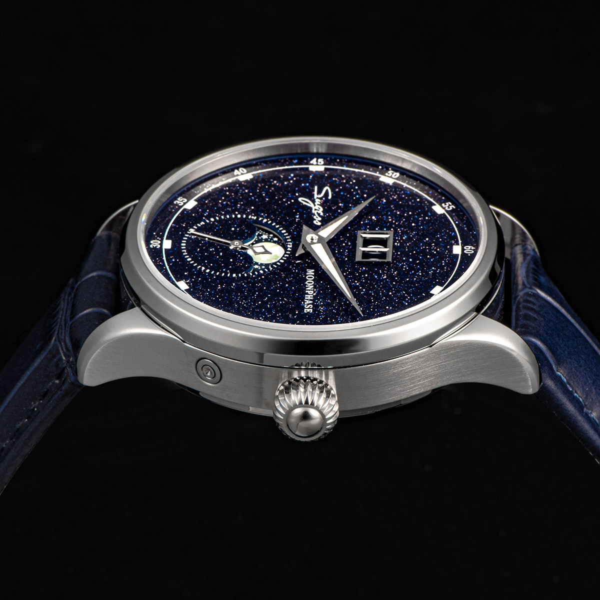 Supeso jam tangan fase bulan 4 - Automatic Pilot Watch ulasan dan harga