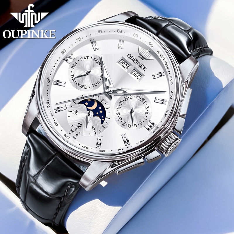 Jam Tangan Pria OUPINKE 3189 M - Luxury Watch Hd ulasan dan harga