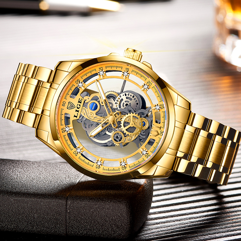 Jam Tangan Pria LIGE 2026 Skel - Luxury Watch Top 10 ulasan dan harga