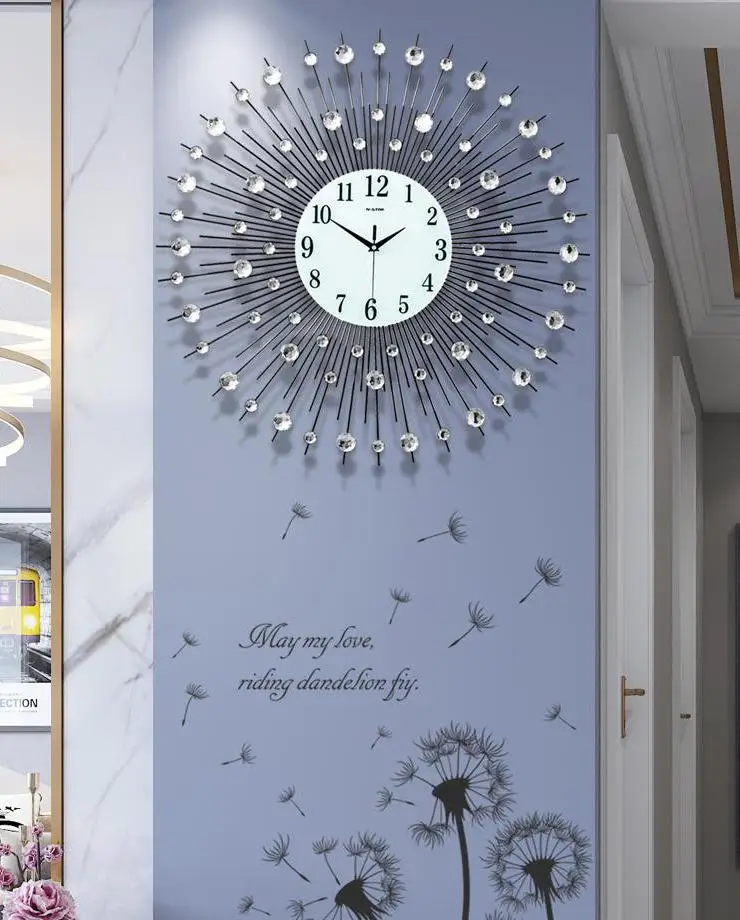 Jam Dinding Mewah 3D Art Watch - Luxury Watch Europe ulasan dan harga