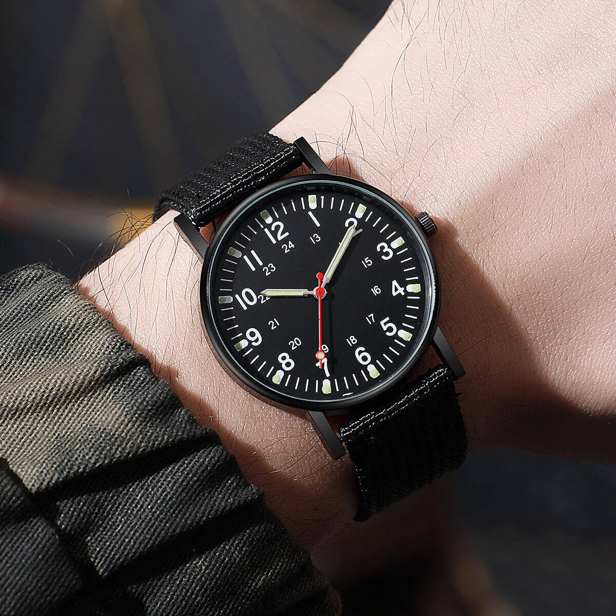 Jam Tangan Pria Jam Tangan Ola - Field Watch Military ulasan dan harga