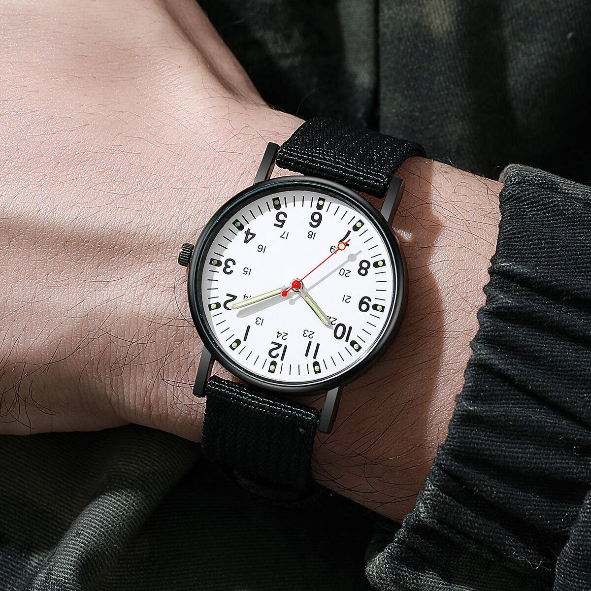 Jam Tangan Pria Jam Tangan Ola - Field Watch Military ulasan dan harga
