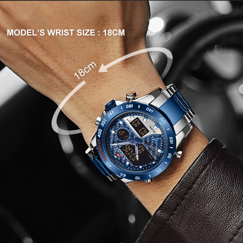 NAVIFORCE Jam Tangan Digital u - Field Watch Military ulasan dan harga