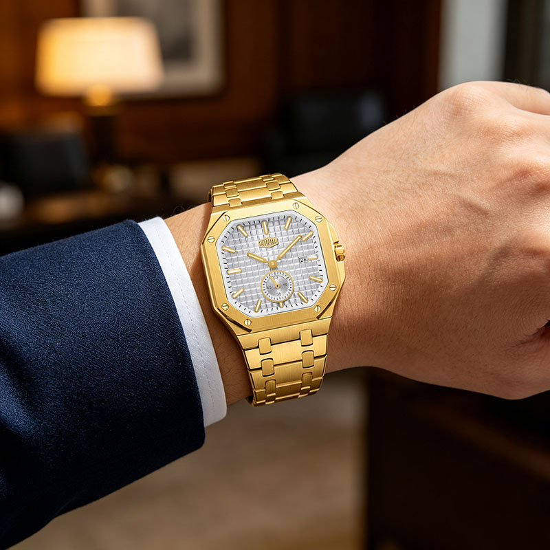HEROFORCE Jam Tangan Pria Berm - Luxury Watch Top 10 ulasan dan harga