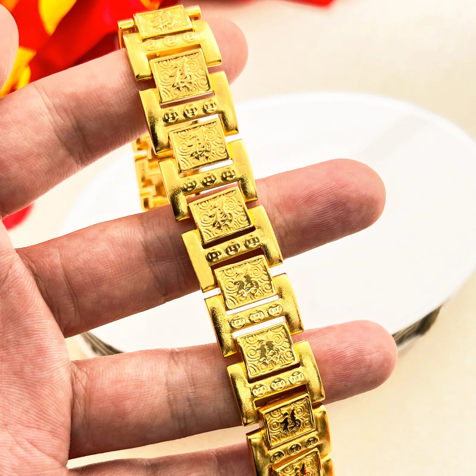 Gelang Uang Emas Asli 9999 24K - Luxury Watch Service ulasan dan harga