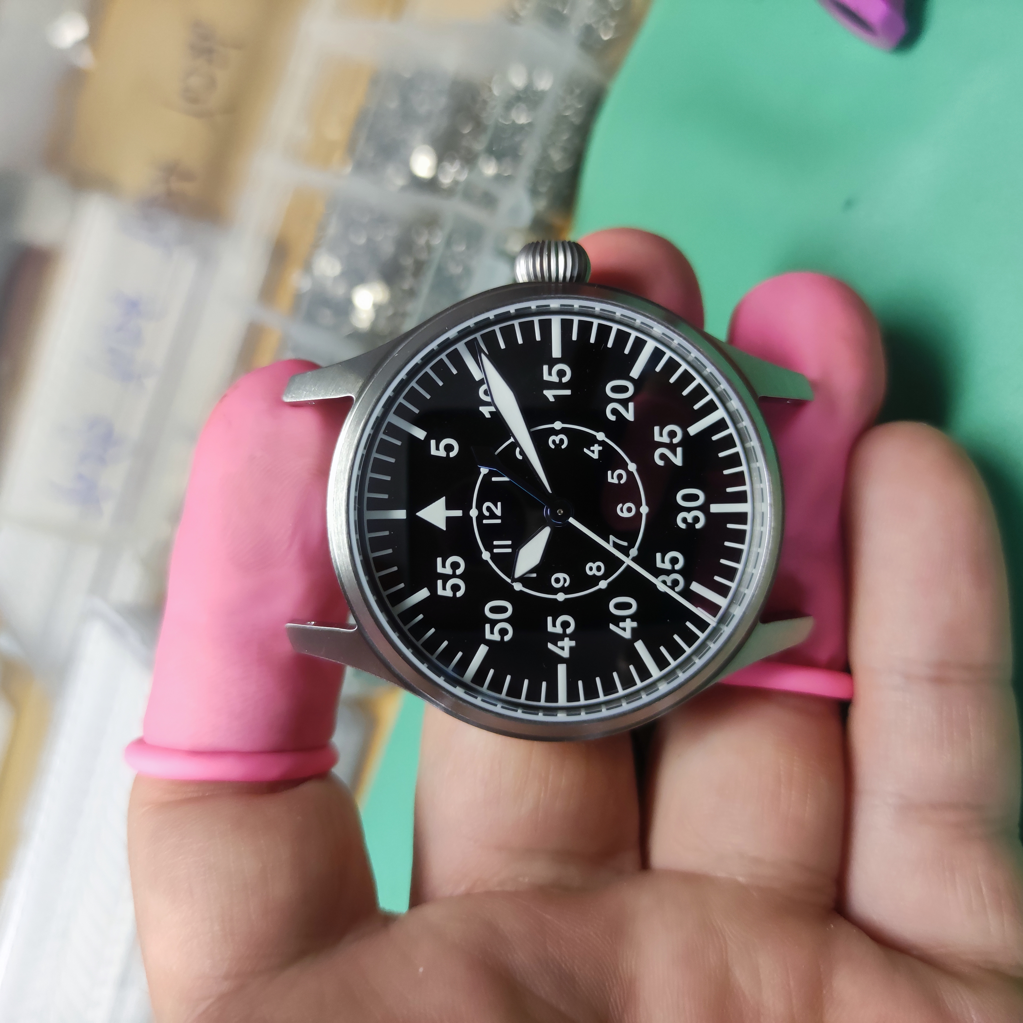 【Waktu Pelarian 】Jam Tangan Pi - Automatic Pilot Watch ulasan dan harga