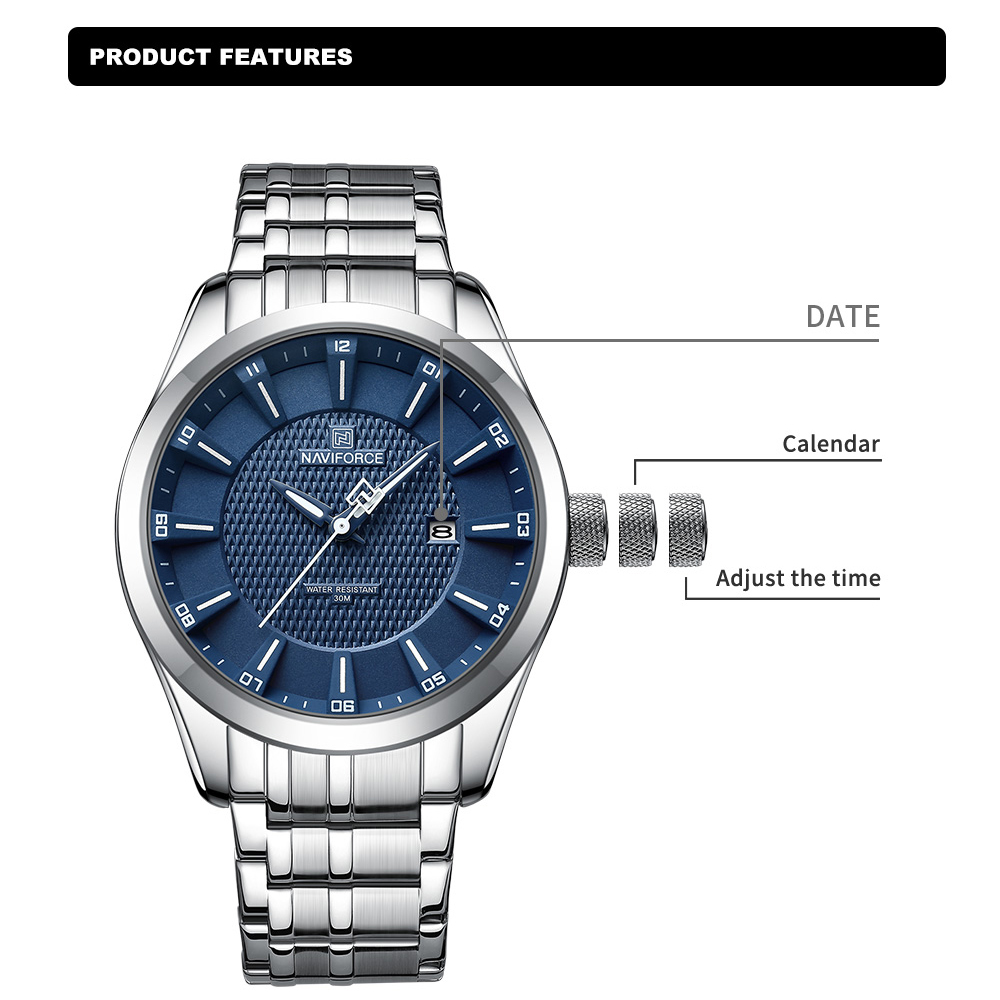 NAVIFORCE jam tangan kuarsa un - Field Watch Military ulasan dan harga