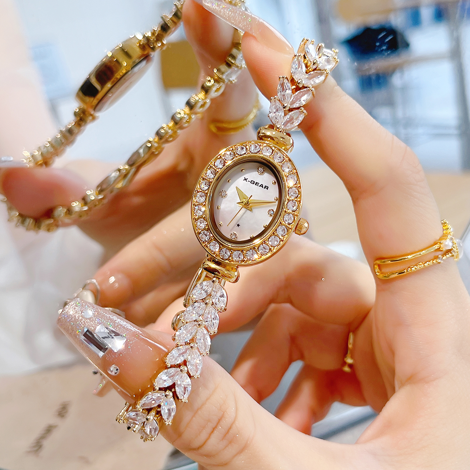 X-GEAR Jam Tangan Wanita Modis - Luxury X I Watch ulasan dan harga