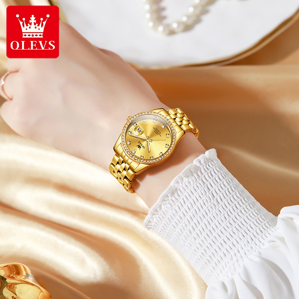 OLEVS 3629 Jam Tangan Kuarsa B - Luxury Watch Top 10 ulasan dan harga