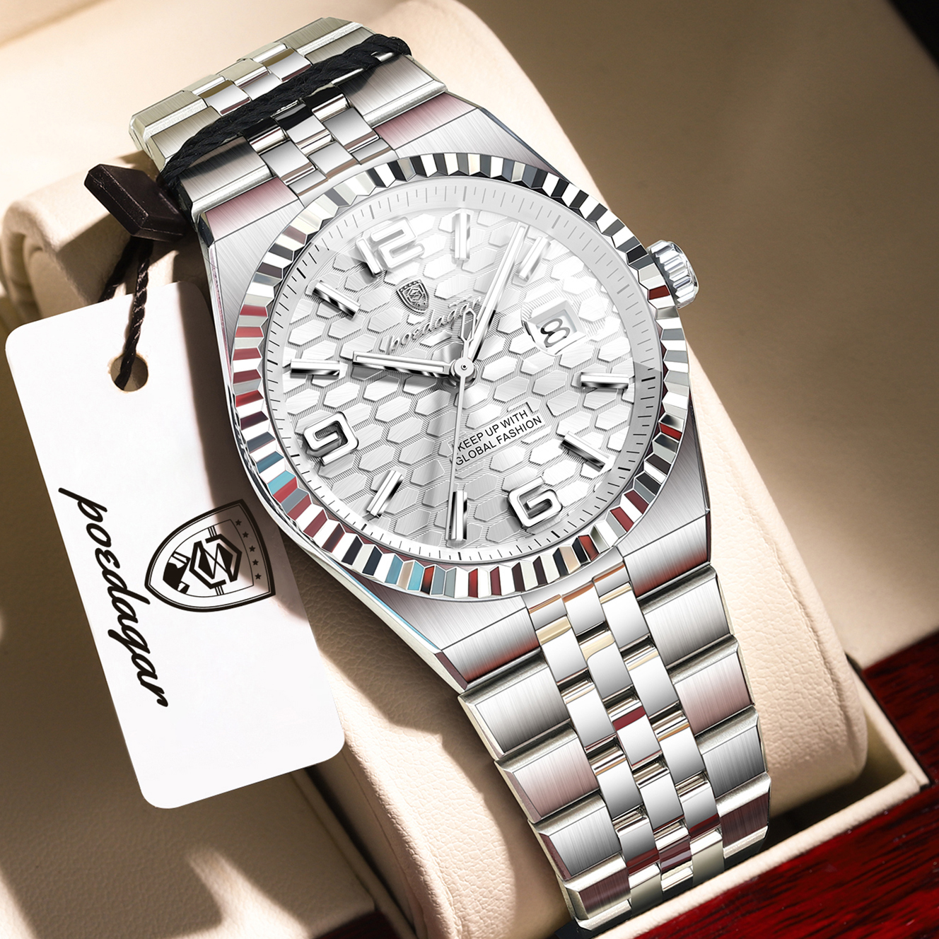Jam Tangan Pria POEDAGAR Casua - Luxury Watch Top 10 ulasan dan harga
