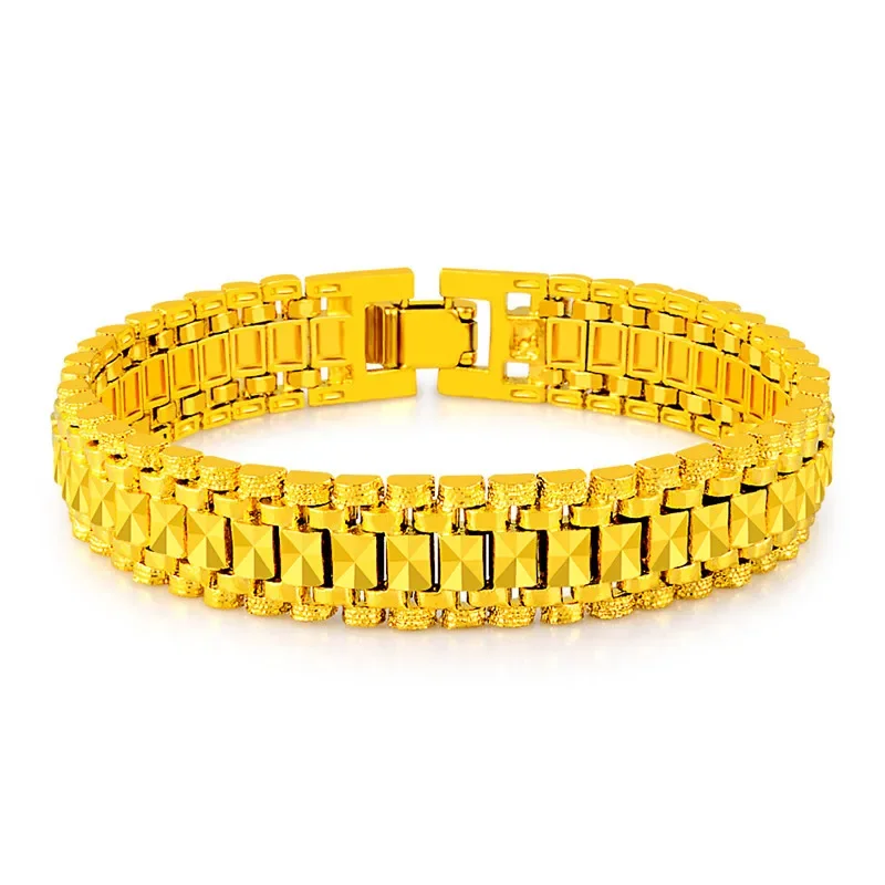 Gelang Jam Tangan Lebar Pria d - Luxury Watch Service ulasan dan harga