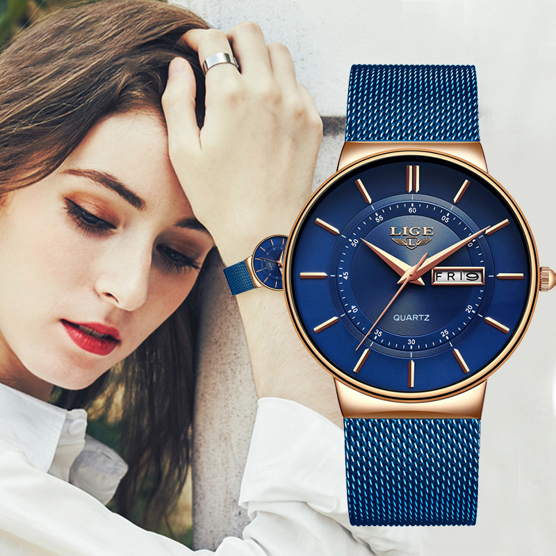 Jam Tangan Wanita LIGE Jam Tan - Luxury Watch Top 10 ulasan dan harga