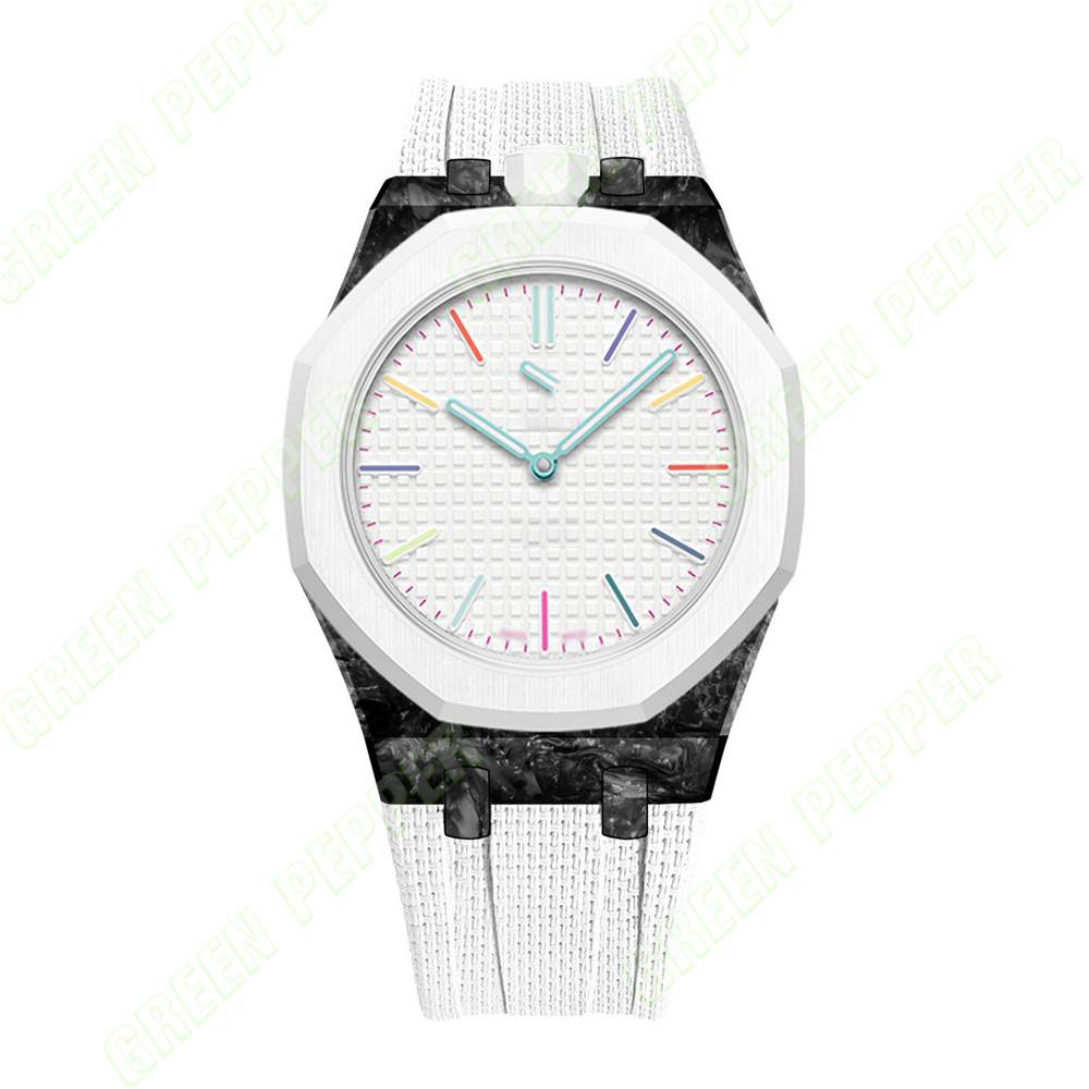 Casing Serat Karbon Mewah Kit  - Luxury X I Watch ulasan dan harga