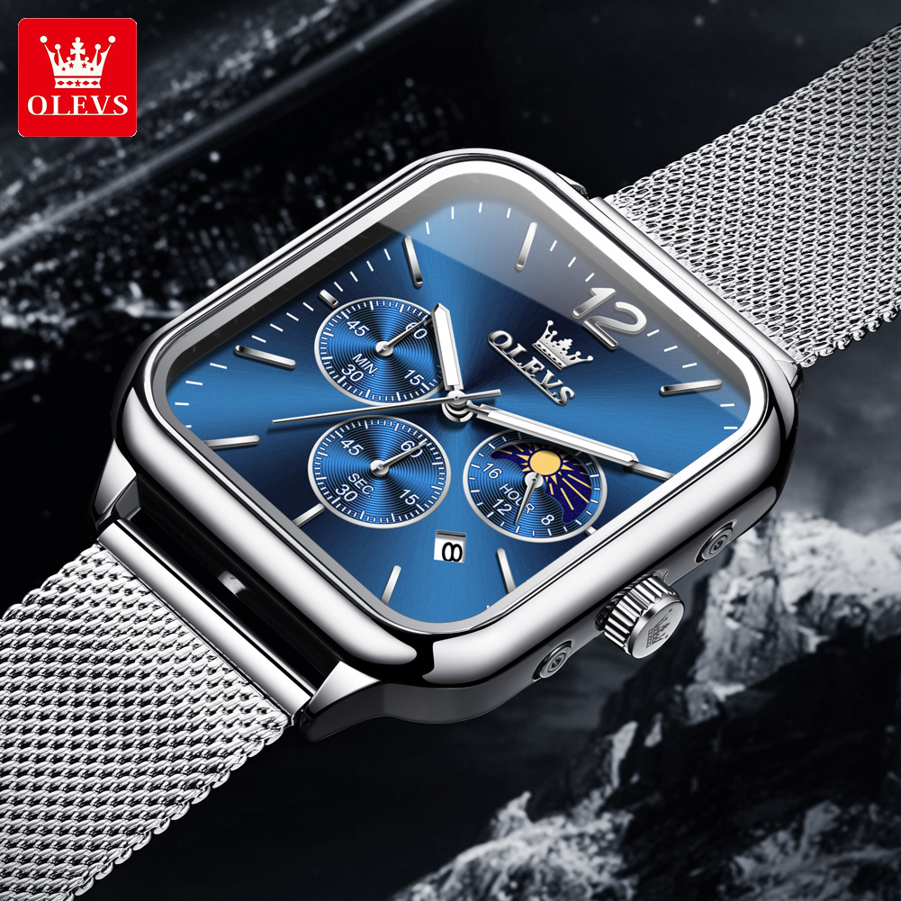 OLEVS 9914 Jam Tangan Pria Ber - Luxury Watch Top 10 ulasan dan harga