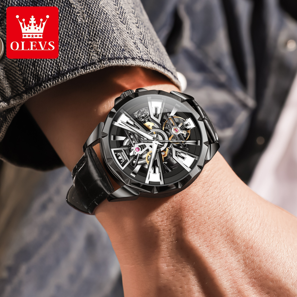 OLEVS 7051 Jam Tangan Pria Mod - Luxury Watch Hd ulasan dan harga