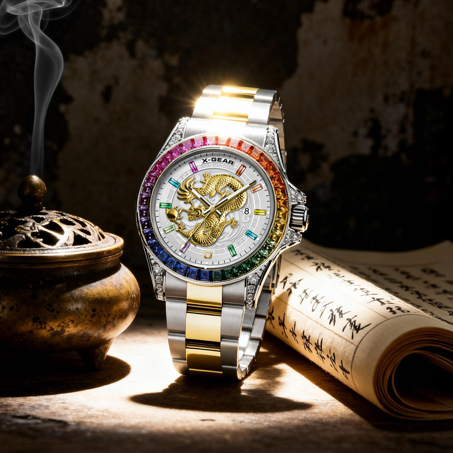 X-GEAR Jam Tangan Kuarsa Pria  - Luxury X I Watch ulasan dan harga